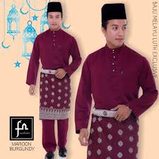 Seiring berjalannya waktu, baju kurung ini mengalami perkembangan yaitu. Paling Inspiratif Baju Melayu Warna Maroon Jm Jewelry And Accessories