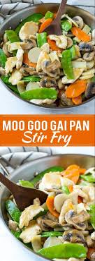 Moo Goo Gai Pan Recipe Chicken Stir Fry Chicken And Mushroom Stir Fry Take Out C Healthy Chicken Recipes Easy Easy Chinese Recipes Easy Chicken Recipes