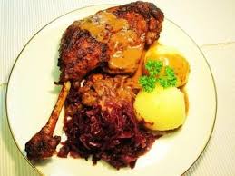 Gansekeulen Sanft Geschmort Rezept Rezept Rezepte Gansebraten Rezept Leckere Gerichte