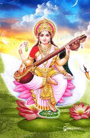 Find a good collection of goddess saraswati images & wallpapers. Saraswati Devi Wallpaper Hd Wallpaper Galaxy