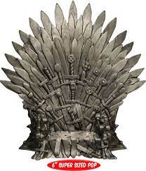Game Of Thrones Iron Throne 6 Pop Vinyl Figure Nycc Iron Throne Vinyl Figures Pop Vinyl Figures