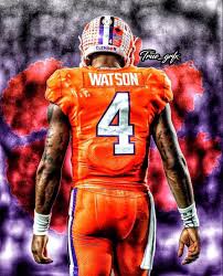 Initial contract details per mike florio of pft who was able to confirm with watson's agent. Deshaun Watson 2017 National Champion Congrats To Clemson Tigers For Winning The Rematch Clemson Tigers Football Clemson Football Clemson Tigers