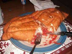 Pizza Puff Albano S In Cicero Il Right Outside Chicago Eat Food Chicago Pizza