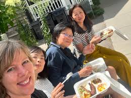 Summertime in Boston, where Susanne is a beloved fixture