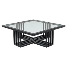 Vintage small ornate white metal side end coffee table glass top dansette legs. Adriana Hoyos Chocolate Modern Glass Top Black Wood Square Coffee Table 41 W 50 W Kathy Kuo Home