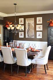 Rustic fall dining room table centerpieces, fall kitchen decor, thanksgiving centerpiece, fall mason jar centerpiece, fall table decorations. Fall Dining Room Table Kevin Amanda