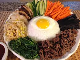 How To Cook Bibimbap Rice Vegetables Korean Food Recipes American Comfort Food Recipes Vegetable Recipes Dinner Easy Vegetable Recipes