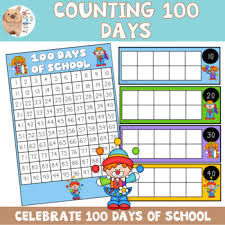 100 Days Of School Countdown Worksheets Teaching Resources