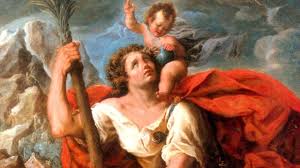 Christopher(coloring book) by mary fabyan windeatt, december 1989, t a n books & publishers edition, paperback in english. St Christopher Saints Angels Catholic Online