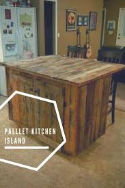 An island from pallets will improve your kitchen, provide extra space for storing items, and will give a rustic, farmhouse atmosphere to your home. Pallet Kitchen Island 1001 Pallets