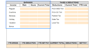 Oftentimes, a pay stub typically includes the following information: Fillable Form Pay Stub Edit Sign Download In Pdf Pdfrun