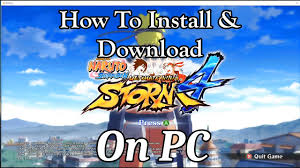 How To Install Download Naruto Shippuden Ultimate Ninja Storm 4 On Pc Youtube