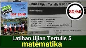 Latihan usp 5 sd/mi :bahasa indonesia (part 2) : Latihan Ujian Tertulis 5 Matematika Detik Detik Usp Sd Mi Youtube
