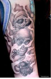 Here you will get unique collection of skull tattoos pictures. Tatto Wallpapers No Evil Tattoo Designs