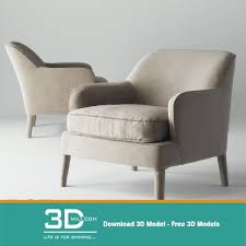 455 Chair 3dsmax Model Free Download Armchair B B Italia Scandinavian Sofas