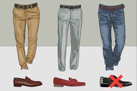 Matching Shoes Color With Pants Shoe Chart Fashion