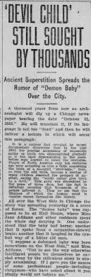 100 Years Of The Hull House Devil Baby Mysterious Chicago Tours
