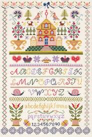 Amsterdam street scene cross stitch kit (1) £18.50. Anchor Cc74027 Cross Stitch Kit Traditional Sampler Multi 46 X 31cm Amazon Co Uk Home Kitchen