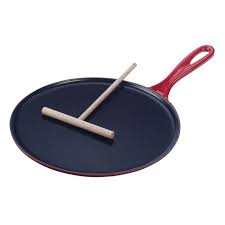 Le Creuset Cast Iron 10 75 Crepe Pan Crepe Pan Le Creuset Cast Iron Creuset