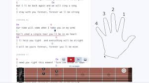 Em i dreamt about you nearly every night this week c am how many secrets can you keep? Mychordbook Interactive Chord Library For Guitar Piano And Ukulele