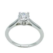 Bague solitaire de cartier en diamants. Nos Bijoux Signes Cartier Bijouterie Bottazzi