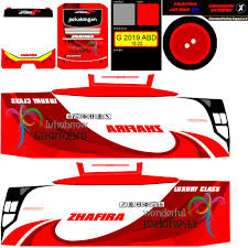 Terdapat berbagai macam jenis skin yang bisa didapatkan. Free Download Livery Bussid Zhafira Jetbus Hd My D Hermawan Stiker Mobil Mobil Konsep Pariwisata