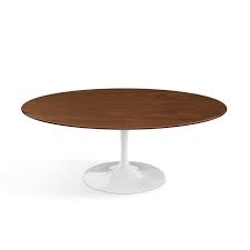 The knoll logo is located on the underside of the base. Saarinen Coffee Table Oval Lekker Home