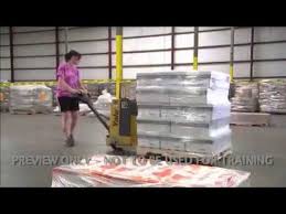 With the jack fully lowered slide it into. Motorized Pallet Jacks Safe Operation Youtube