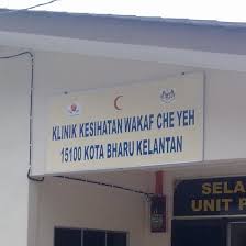 Klinik kesihatan kota bharu is a klinik kerajaan located in gopeng, perak. Klinik Kesihatan Wakaf Che Yeh Home Facebook