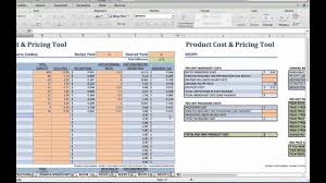 Food Product Cost Pricing Tutorial