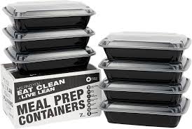 I'll share my full list shortly, but as i mentioned earlier next on our list of best meal prep containers are glass divider containers. Amazon Com Meal Prep Containers Food Storage Prep Containers Certified Bpa Free Portion Control Reusable Washable Microwavable Plastic Containers With Lids Bento Box 7 Pack 1 Compartment 28 Ounce Kitchen Dining