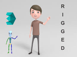 Each of them includes a digital skeleton that has already been bound to the geometry (also known as skinning). Free 3d Cartoon Man Rigged Cgtrader