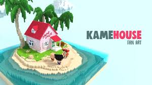 Kame House Voxel Art Made By William Santacruz Art Youtube Art Make It Yourself