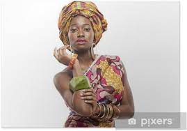 Voir plus d'idées sur le thème habit traditionnel, tenue traditionnelle, robe d'intérieur. Poster Beau Modele De Mode Africaine En Costume Traditionnel Pixers Nous Vivons Pour Changer