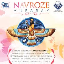 This Navroze We Wish You Happiness And Success Happy Parsi New Year Springairhappiness Travel And Tourism Happy Vernal Equinox