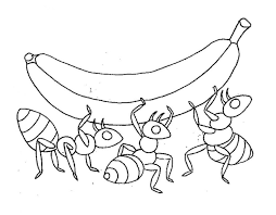 Mewarnai sketsa alat berat buldozer. 30 Gambar Mewarnai Semut Untuk Anak