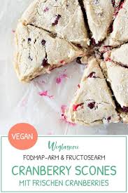 Cranberry Scones Rezept Fodmap Rezepte Histaminarme Rezepte Rezepte