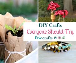 ‪50+ DIY Crafts Everyone Should Try | FaveCrafts.com‬‏