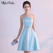 Image Result For Sky Blue Cocktail Dress Short Party Dress Dresses Cocktail Dress