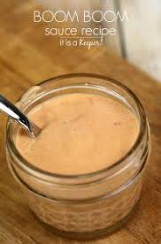 Boom Boom Sauce Ingredients Cup Mayonnaise 1 Tbsp Ketchup 1 Tbsp Sweet Chili Sauce 1 Tsp Garlic Powder Tsp Srira Recipes Burger Sauce Sauce Recipes