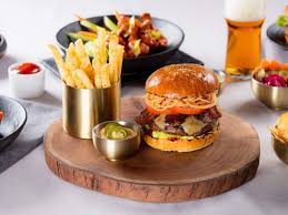 Hk grand shellfish tower for two*$99.95oysters on the half shell*$24.95shrimp cocktail$21.95tuna tartare*$21.95. Meet The Lunch Only Specials At Gordon Ramsay Hell S Kitchen Eater Vegas