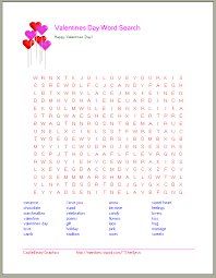 This feature will allow younger children to enjoy the puzzles too! Ellena Formelent Valentines Day Word Search