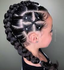 Spending as little time as possible at the hairdresser's chair, or detangling. Hairstyles For Black Little Girls On Stylevore