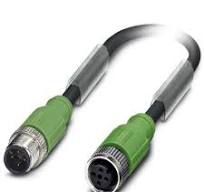Phoenix Contact - 1507049, SAC-4P-M12MS/ 5 0-PUR/M12FS SH ...