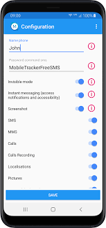 Mobile tracker free is a free application for monitoring sms, mms, calls, recording calls Installation Guide Mobile Tracker Free