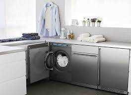Lg signature washer/dryer combo features 2.8 cu.ft. Little Giants Compact Washers And Dryers Remodelista