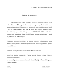 Descrierea necesităţii um cantitate fără tva cu tva fără tva cu tva. Proiect Referat De Necesitate Complet