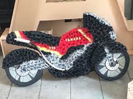 Yamaha Motorbike Flower Tribute Funeral Tributes Funeral Flower Arrangements Sympathy Flowers