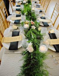 57 Fresh Centerpieces And Decorations To Spruce Up Your Table For Spring Spring Table Settings Table Decorations Floral Table Runner