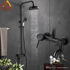 Aroundhome erklärt ihnen, worauf sie beim kauf achten müssen. Grosshandel Bronze Schwarz Dusche Wasserhahn Badewanne Duschsystem Regendusche 3 Wege Heiss Kalt Einhebelmischer Swivel Tub Spout Von Rozinsanitary1 211 93 Auf De Dhgate Com Dhgate